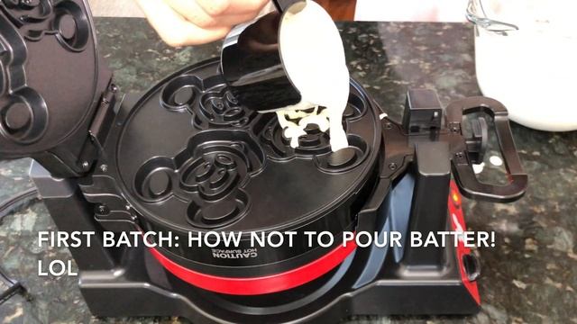UNBOXING | Mickey Mouse 90th Anniversary Double Flip Waffle Maker | PLUS DEMO смотреть онлайн