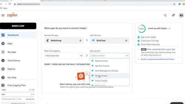 How to Integrate & Opt-in Contacts from Zapier (Mailchimp Example) смотреть онлайн