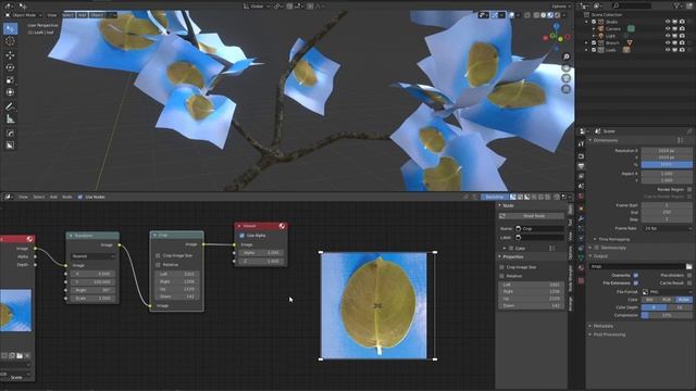 Blender tutorial: Create alpha textures in the compositor смотреть онлайн