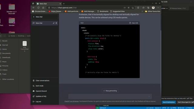 Gave A UI Requirement To Chat GPT, Here's What It Produced