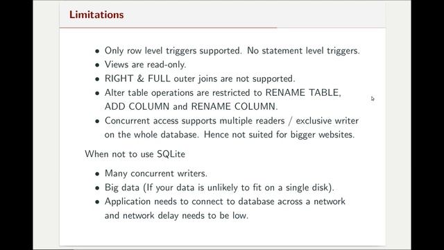 Chapter 01 Section 01 Introduction to sqlite3 смотреть онлайн