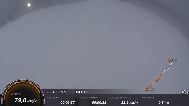 Разгон до 80км/ч на лыжах смотреть онлайн