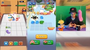 Merge Alphabet Food Battle Playtime VS Alphabet Run ABC Letter Go ⭐⭐⭐⭐⭐, Alphabet Lore Play Games