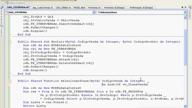Classes ADO.NET com VB.NET смотреть онлайн