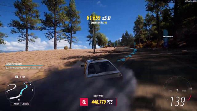 Trueno AE86 - Mountain Drifts - Forza Horizon 5 смотреть онлайн