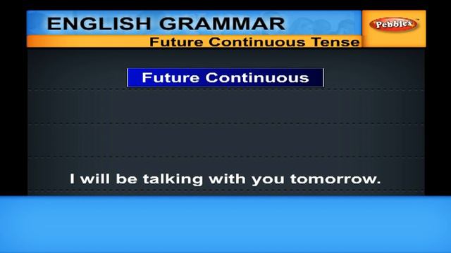 Future Continuous Tense | Learn English Grammar for kids | English Learning смотреть онлайн
