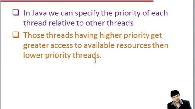 Lecture 40 Thread Priority in Java Hindi смотреть онлайн