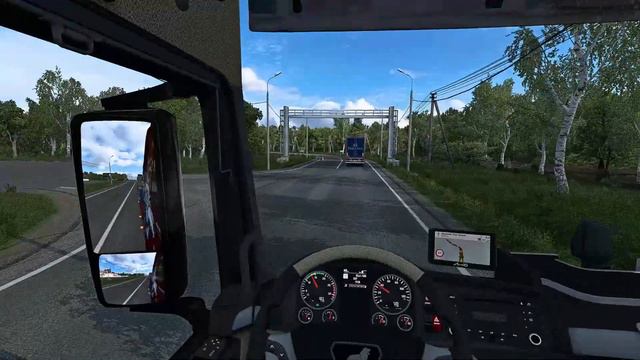 Euro Truck Simulator 2 катаю на MAN TGX E6 по карте КИРОВ смотреть онлайн
