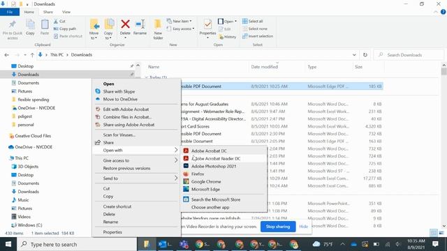 Open PDF Using Adobe Acrobat DC/Pro смотреть онлайн