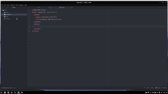 Python Flask уроки - Создание блога #5 - Вывод HTML смотреть онлайн