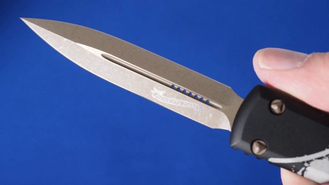 НОЖ MICROTECH ULTRATECH 122-13DCS DEATH CARD SIGNATURE USA смотреть онлайн