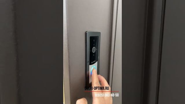 Входная дверь со встроенным видеодомофоном и вызывной панелью SLINEX. #входныедвери #ремонт смотреть онлайн