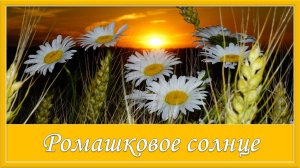 Ромашковое солнце. Караоке для детей