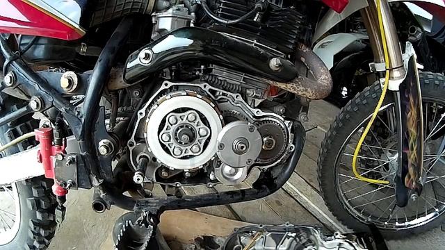 Замена дисков сцепления ирбис ттр 250р.165fmm.Часть№1 смотреть онлайн