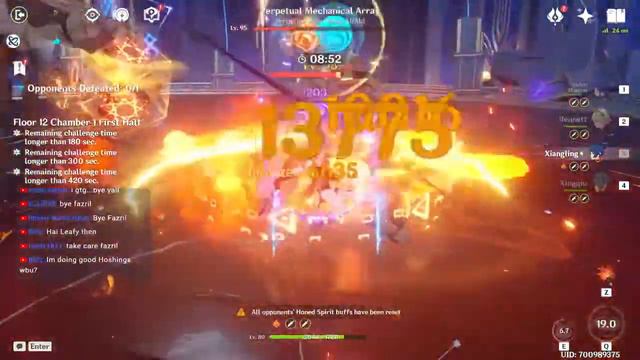 [AR57] Abyss Speed Run 100% | Genshin Impact Livestream смотреть онлайн