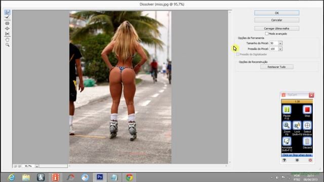 Como aumentar o bum-bum e os musculos no Photoshop CS6! смотреть онлайн