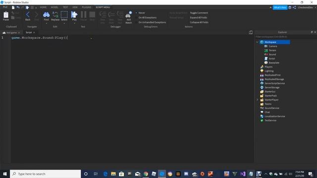 How To Play Sound Using Scripts | Roblox Studio смотреть онлайн