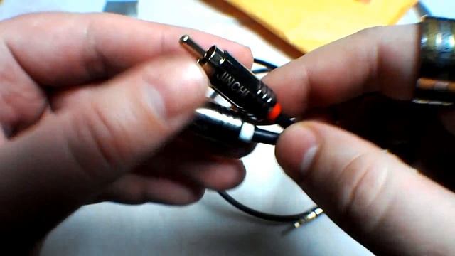 Позолоченный Аудиофильский Кабель 2RCA и JACK 3.5 из Бескислородной Меди с Алиэкспресс смотреть онлайн