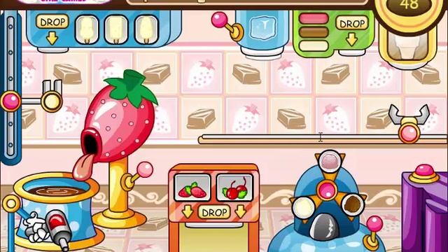 Cooking Games For Girls | Ice Cream Factory смотреть онлайн
