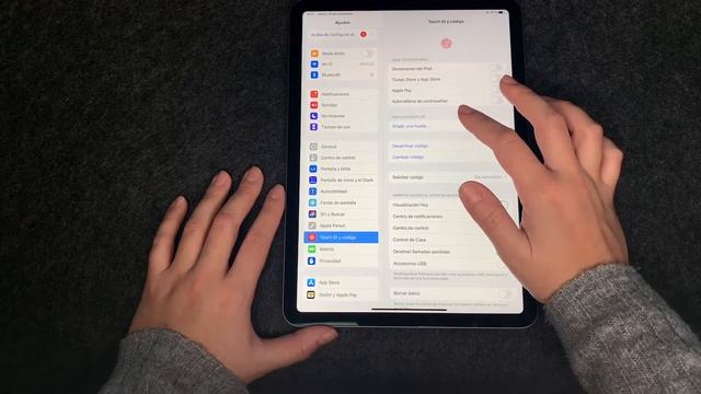 iPad Air 4 Configurando Touch ID y PIN смотреть онлайн