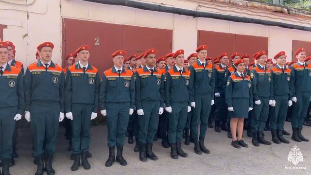 Студенты-гагаринцы: Клянемся дорожить славой и традициями МЧС... смотреть онлайн