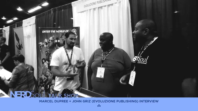 Evoluzione Publishing's Marcel Dupree & John Griz Interview @ #WonderCon #WonderCon2018 | NERDSoul