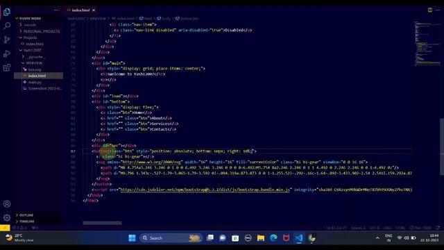 Learn to Change theme by JS in HTML смотреть онлайн