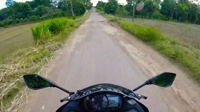 [ZX25R] KETIKA ZX25R PULANG KAMPUNG SEMUA ORANG KELUAR RUMAH смотреть онлайн