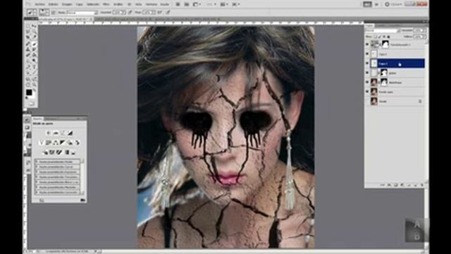 PHOTOSHOP CS5 Tutorial efecto AFTER DARK con toque GOTICO ~~2013~~ смотреть онлайн