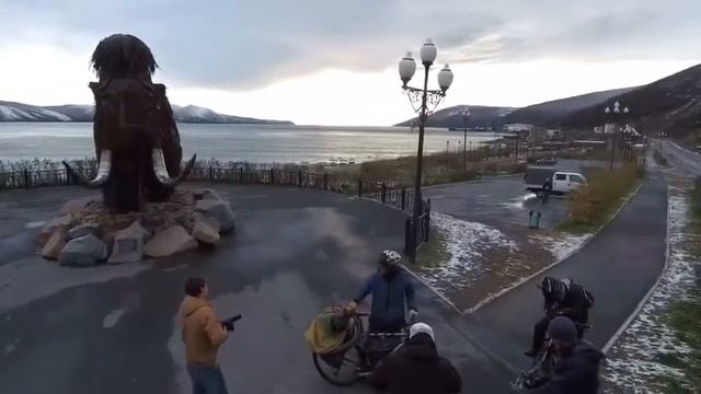 Магадан с высоты птичьего полета смотреть онлайн