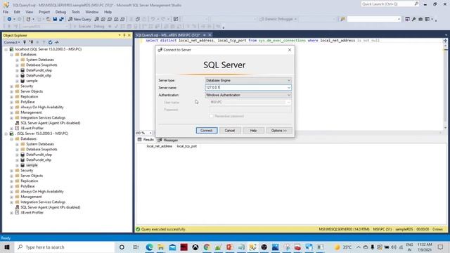 4 ways to login to local SQL Server using SSMS | How to Connect Sql Server Using SSMS смотреть онлайн