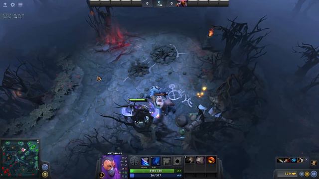 ДоТа 2 фарм лес Антимаг патч 7.06 Фаст БФ смотреть онлайн