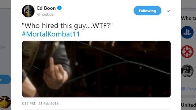 Mortal Kombat 11 - JOHNNY CAGE TEASED!! [REACTION] смотреть онлайн