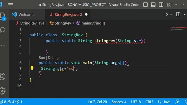 How To Reverse a string Simple Way to Code .#java смотреть онлайн