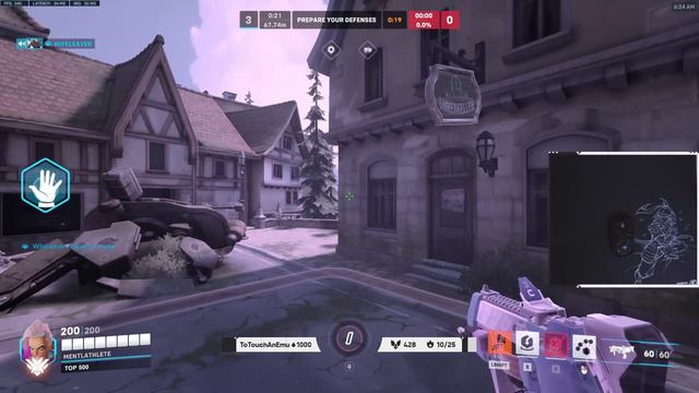GALE INSANE SOMBRA OVERWATCH 2 SEASON 6 TOP 500 GAMEPLAY смотреть онлайн