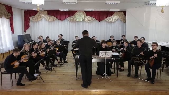 Оркестр народных инструментов ГБПОУ "Арзамасский музыкальный колледж". Дирижёр Петр Туляков. смотреть онлайн