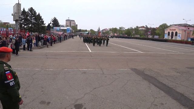 Генеральная репетиция парада 07.05.2021, г. Уссурийск. смотреть онлайн