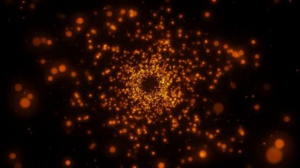 Абстракция релакс.Bokeh Sparkling Lights in the Dark_Fireflies _ 4K