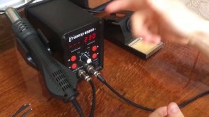 Лучшая Паяльная Станция Eruntop 8586D+