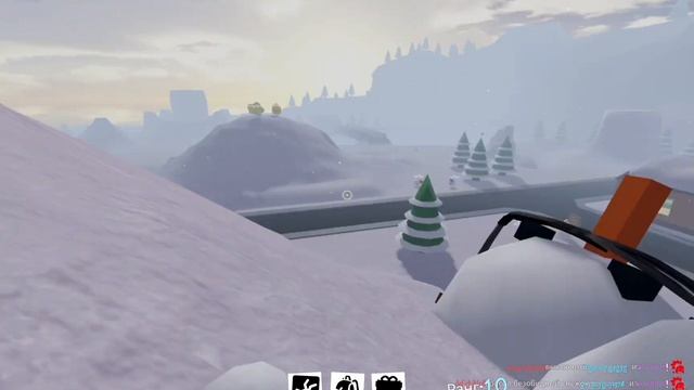 Я снеговик, и меня обстреливают снежками Roblox Snow Day смотреть онлайн