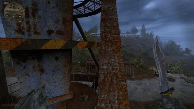 Сталкер Dead Air Survival. Где искать Тайник Портовые Краны для Ноя ! смотреть онлайн