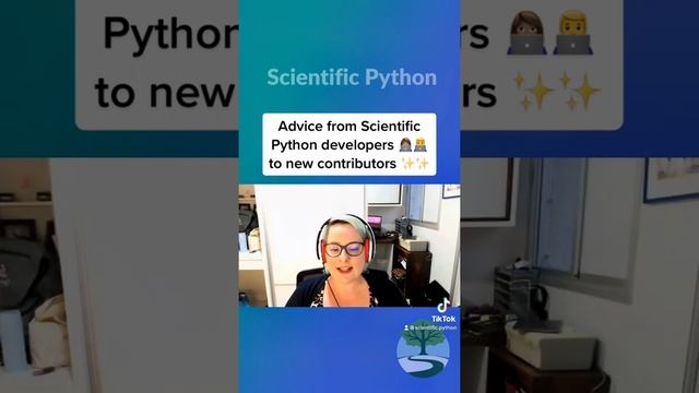 Advice from Scientific Python developers ????? to new contributors ✨✨ #scientificpython смотреть онлайн