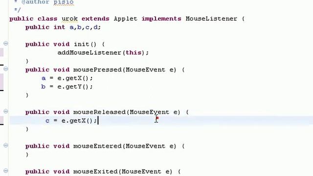 Java Applet DrawLine program Урок 11 смотреть онлайн