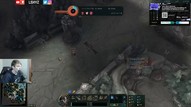 LS Reveals INSANE Tactic to Get First Blood Every Game смотреть онлайн