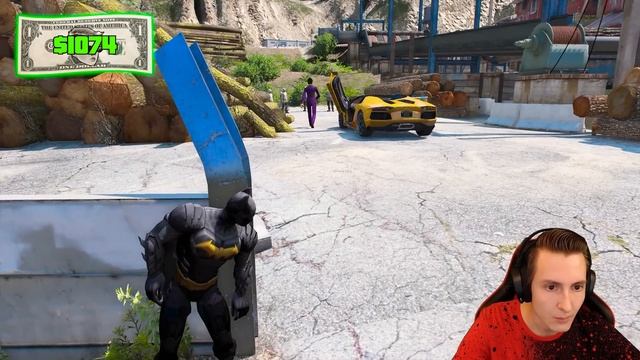 ПРОКАЧАЛ БЭТМЕНА ЗА $1 ДО БЭТМЕНА ЗА $1,000,000 в ГТА 5 ОНЛАЙН (GTA 5 ONLINE) смотреть онлайн