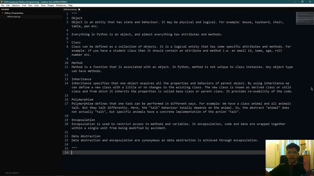 Python OOP Introduction смотреть онлайн