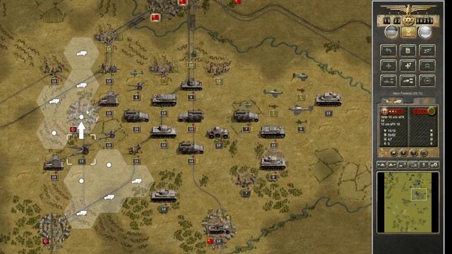 Panzer Corps MP Vanilla Campaign Scenario 8 Moscow 41 (Day 19) смотреть онлайн