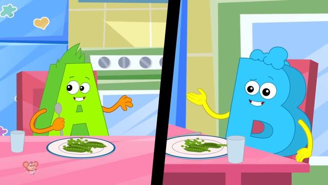 Five Little Shapes Jumping On The Bed and Nursery Rhymes for Kids смотреть онлайн