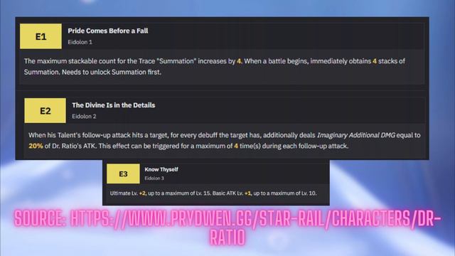 Dr. Ratio Pre Release Guide/Analysis - Light Cones, Teammates, Builds, and MORE!! смотреть онлайн