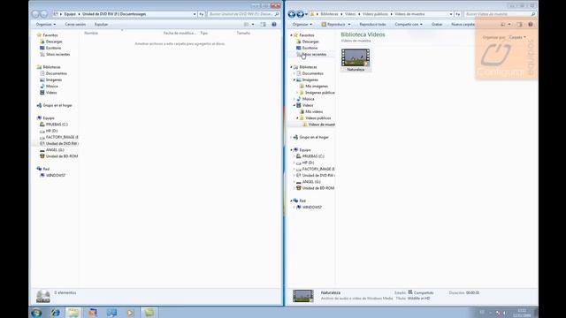Cómo grabar un CD/DVD con Windows 7 смотреть онлайн